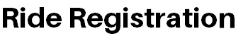 Ride Registration 